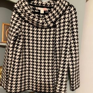 Houndstooth Wool Jacey